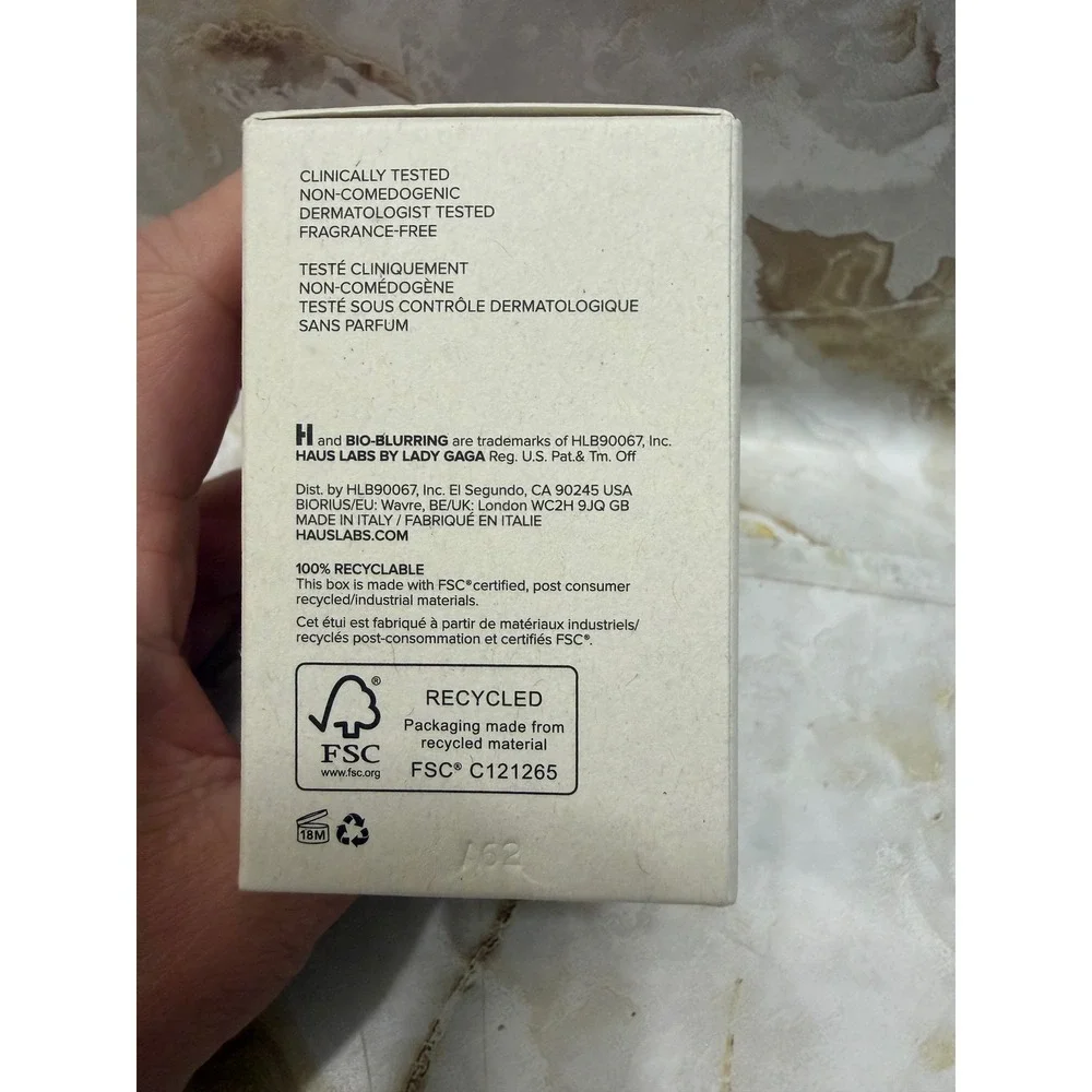 Haus Labs Bio-Blurring Loose Setting Powder Cocoa Talc-Free 7g New